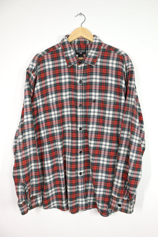 Vintage Ralph Lauren Red Plaid Button-Down