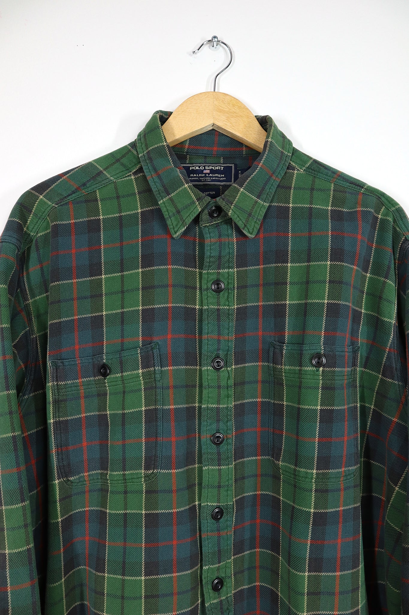 Vintage Polo Sport Heavyweight Button-Down