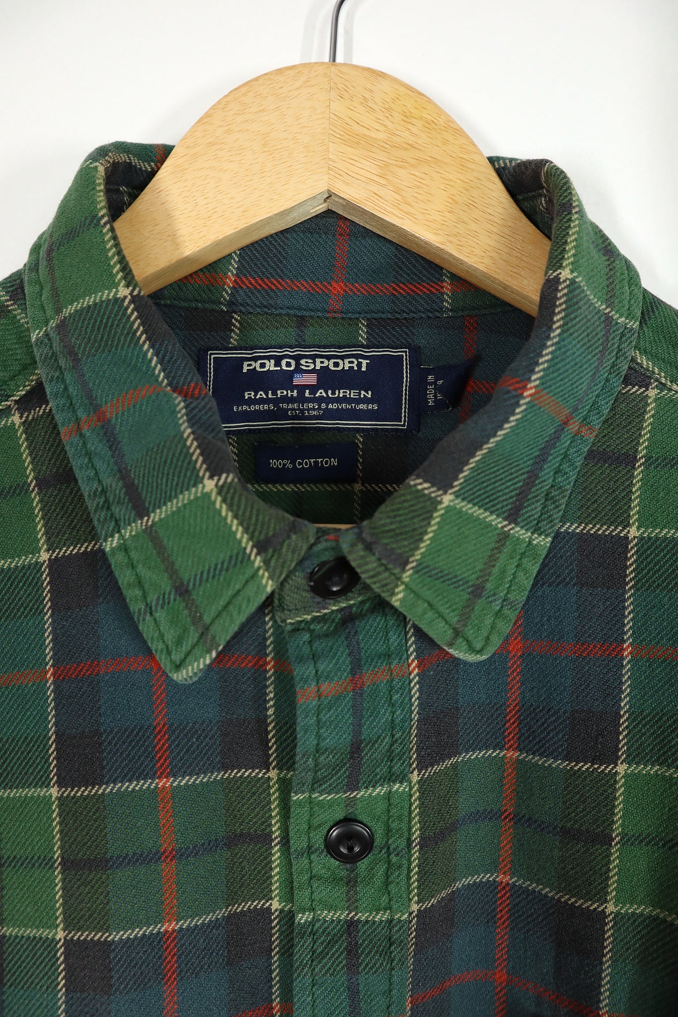 Vintage Polo Sport Heavyweight Button-Down