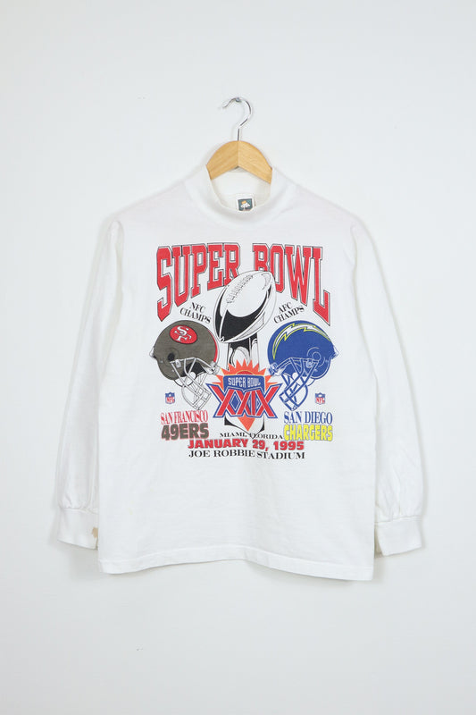 Vintage 1995 Super Bowl XXIX Long Sleeve Tee