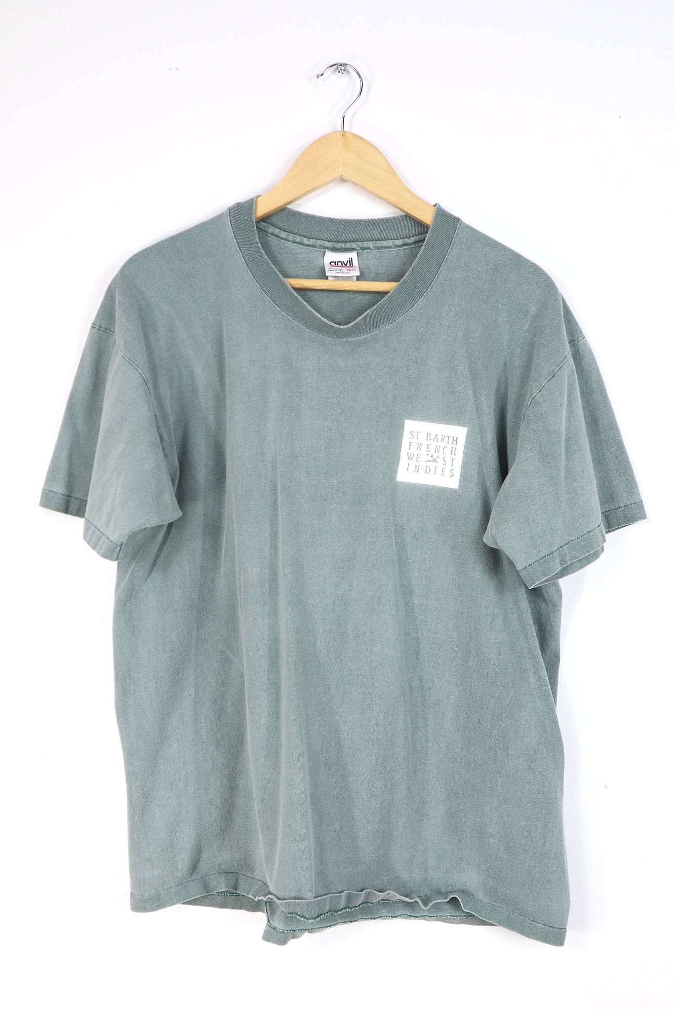 Vintage Grey St. Barts Tee