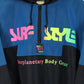 Vintage Hooded Surf Style Windbreaker