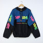 Vintage Hooded Surf Style Windbreaker