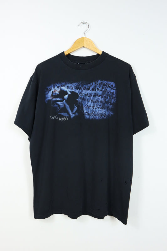 Vintage Distressed Tori Amos Plugged '98 Tee