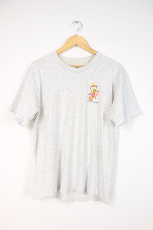 Vintage Emboridered Tweety Tee