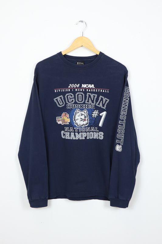 Vintage UConn Men's Basketball Nation Champions Tee