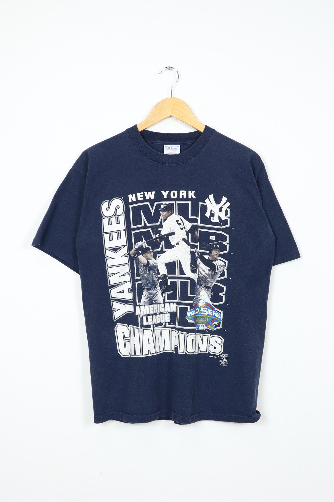 Vintage New York Yankees 2001 World Series Tee