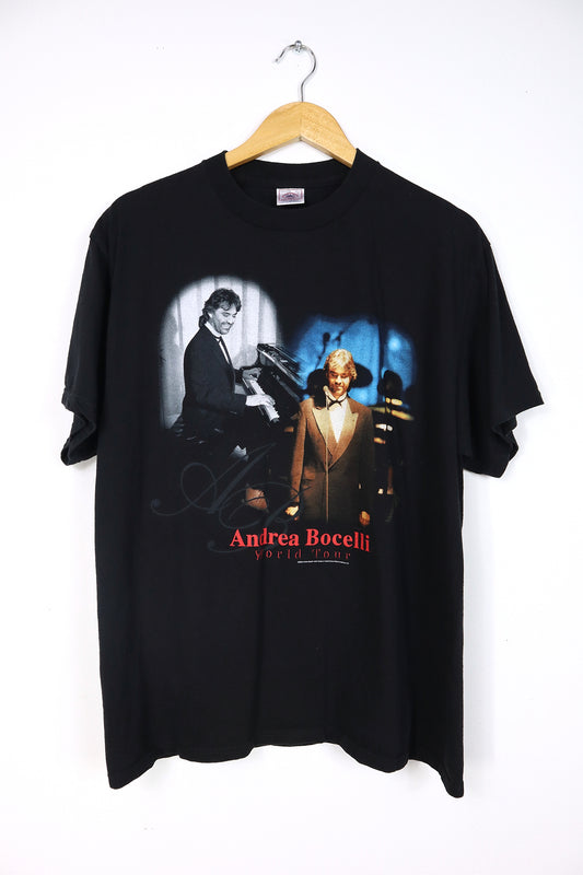 Vintage Andrea Bocelli World Tour Tee