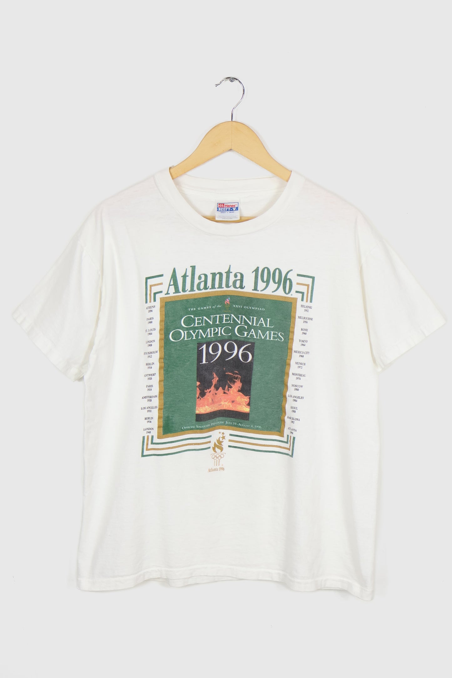 Vintage 1996 Atlanta Olympic Games Tee