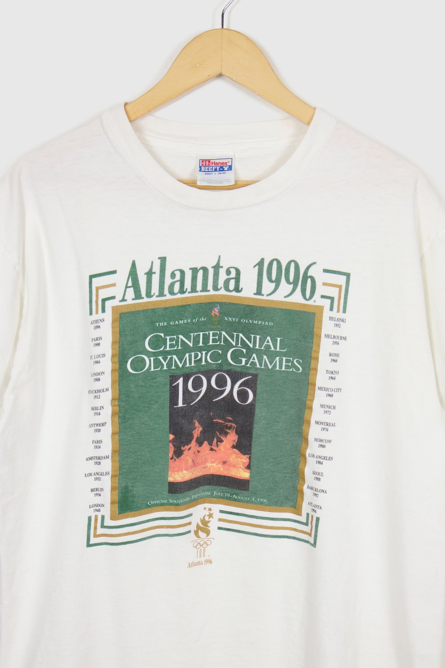 Vintage 1996 Atlanta Olympic Games Tee
