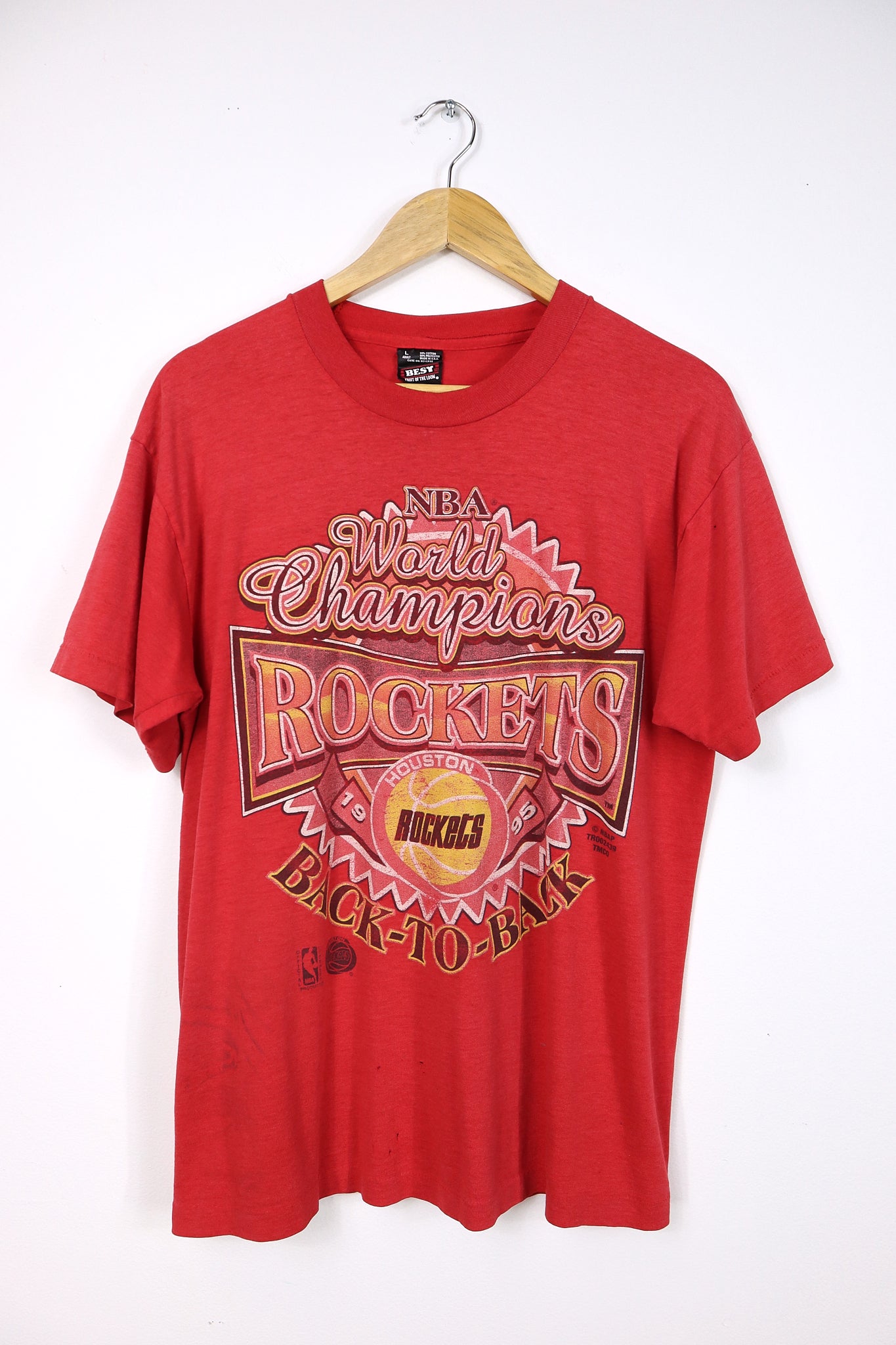 Vintage Houston Rockets Back to Back Tee