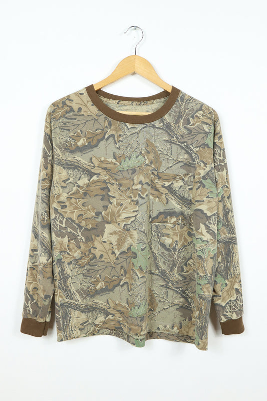 Vintage Long Sleeve Camo Tee 010