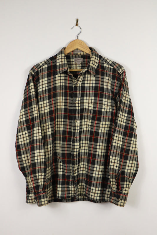 Flannel Button-Down Shirt