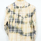 Vintage Blue Plaid Bleached Flannel Button-Down 03