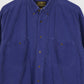 Vintage Eddie Bauer Blue Flannel Button-Down Shirt
