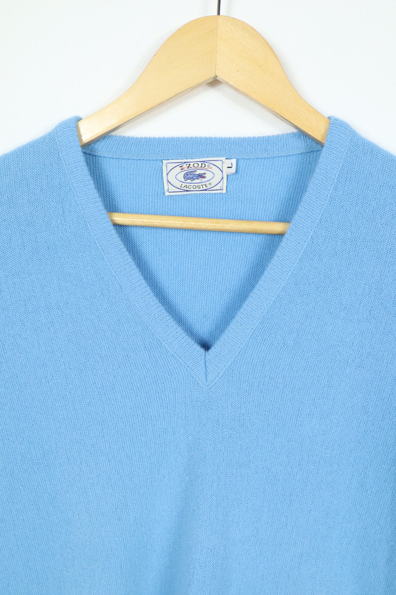 Vintage Lacoste Blue Sweater