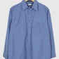 Vintage Blue Flannel Button-Down Shirt