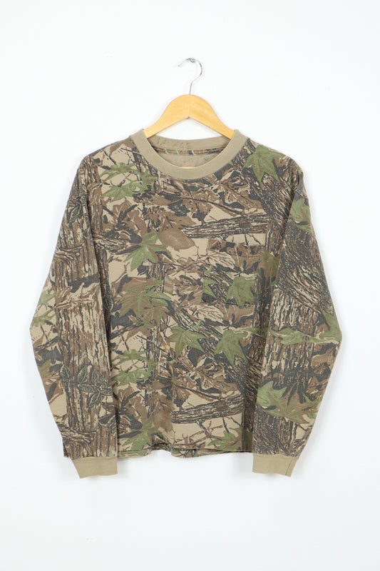 Vintage Long Sleeve Camo Tee