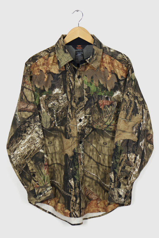 Vintage Real Tree Camo Button-Down Shirt