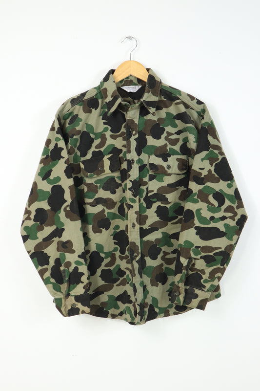 Vintage Flannel Camo Button-Down 01