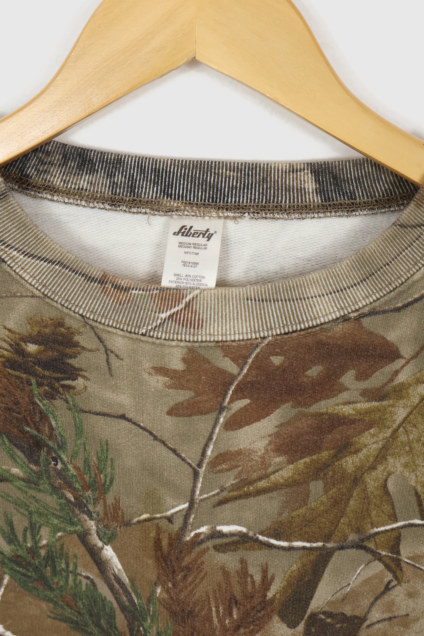 Vintage Real Tree Camo Crewneck