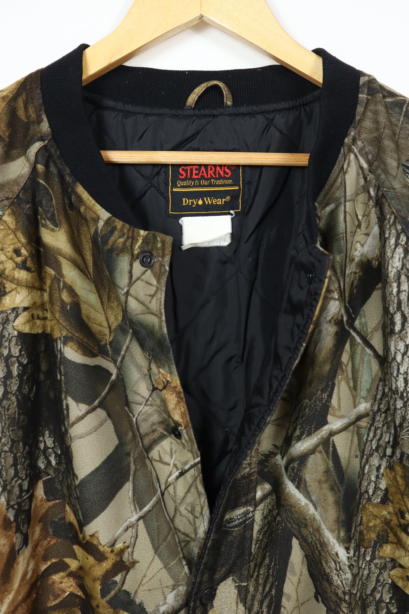 Vintage Camo Snap Button Jacket