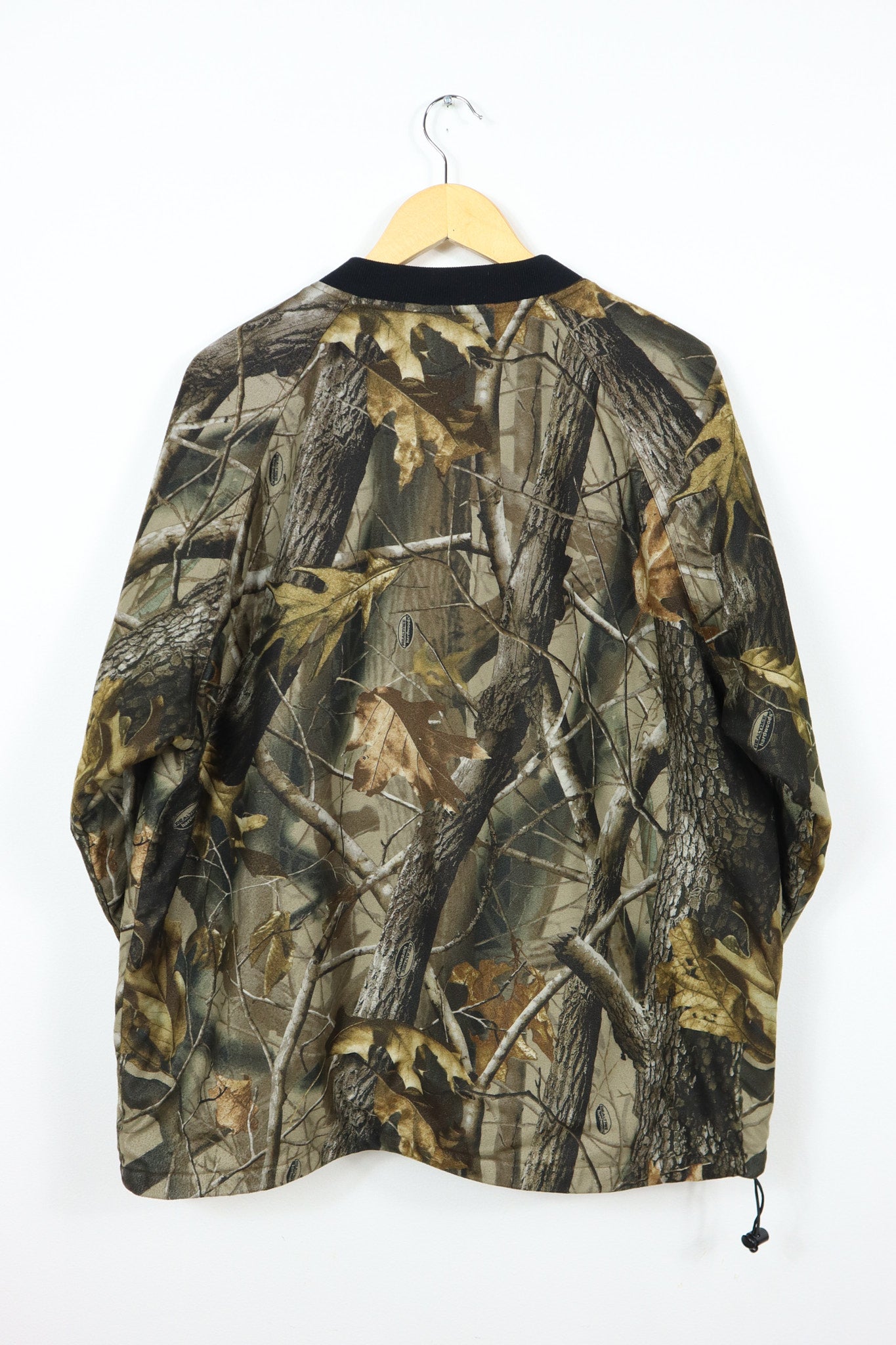 Vintage Camo Snap Button Jacket