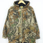 Vintage Camo Hooded Full Zip Jacket