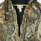 Vintage Camo Hooded Full Zip Jacket