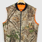 Vintage Real Tree Camo Reversible Vest