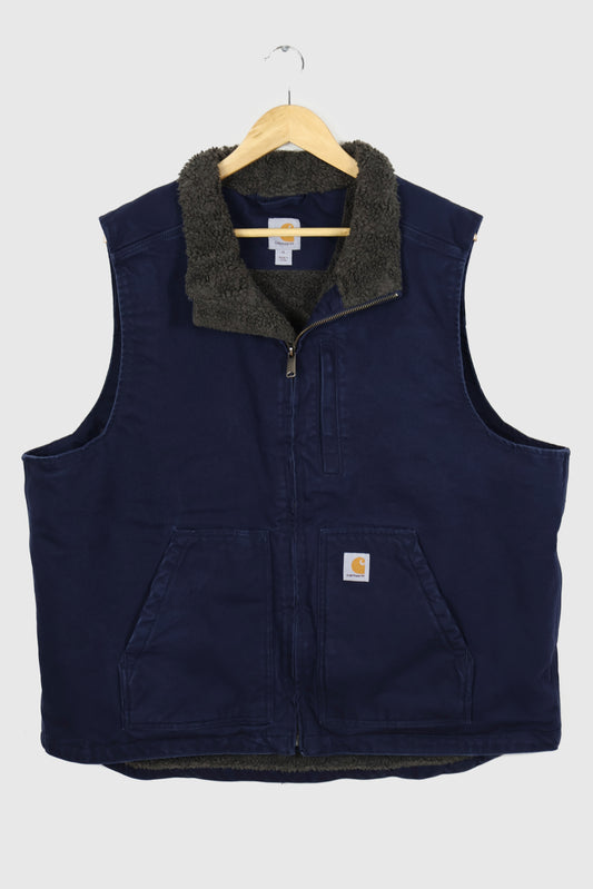 Vintage Carhartt Sherpa Lined Vest