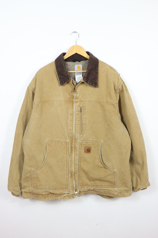 Vintage Carhartt Sherpa Lined Full Zip Jacket