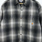 Vintage Carhartt Sherpa Lined Snap Button Jacket