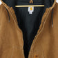 Vintage Carhartt Brown Hooded Jacket