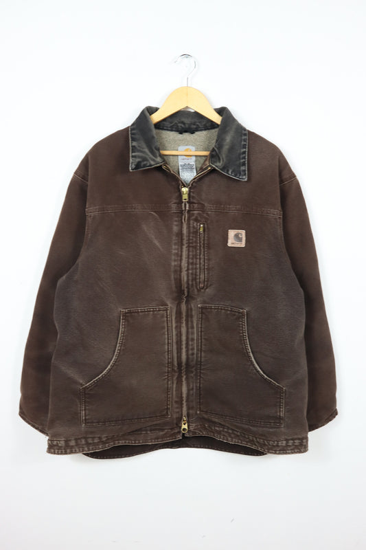 Vintage Carhartt Sherpa Lined Full Zip Jacket