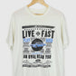 Vintag NASCAR Live Fast Tee