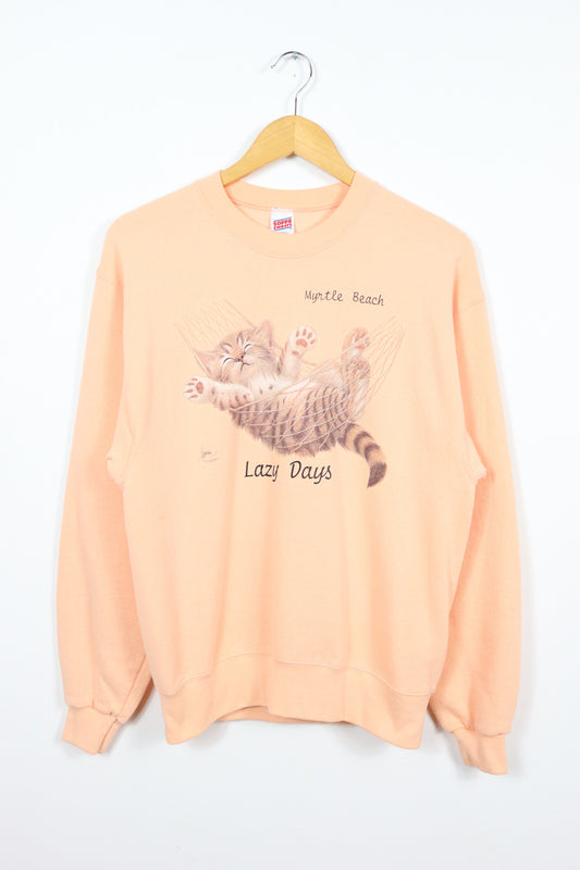 Vintage Lazy Days Myrtle Beach Crewneck