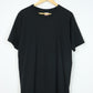 Vintage Solid Black Tee 002