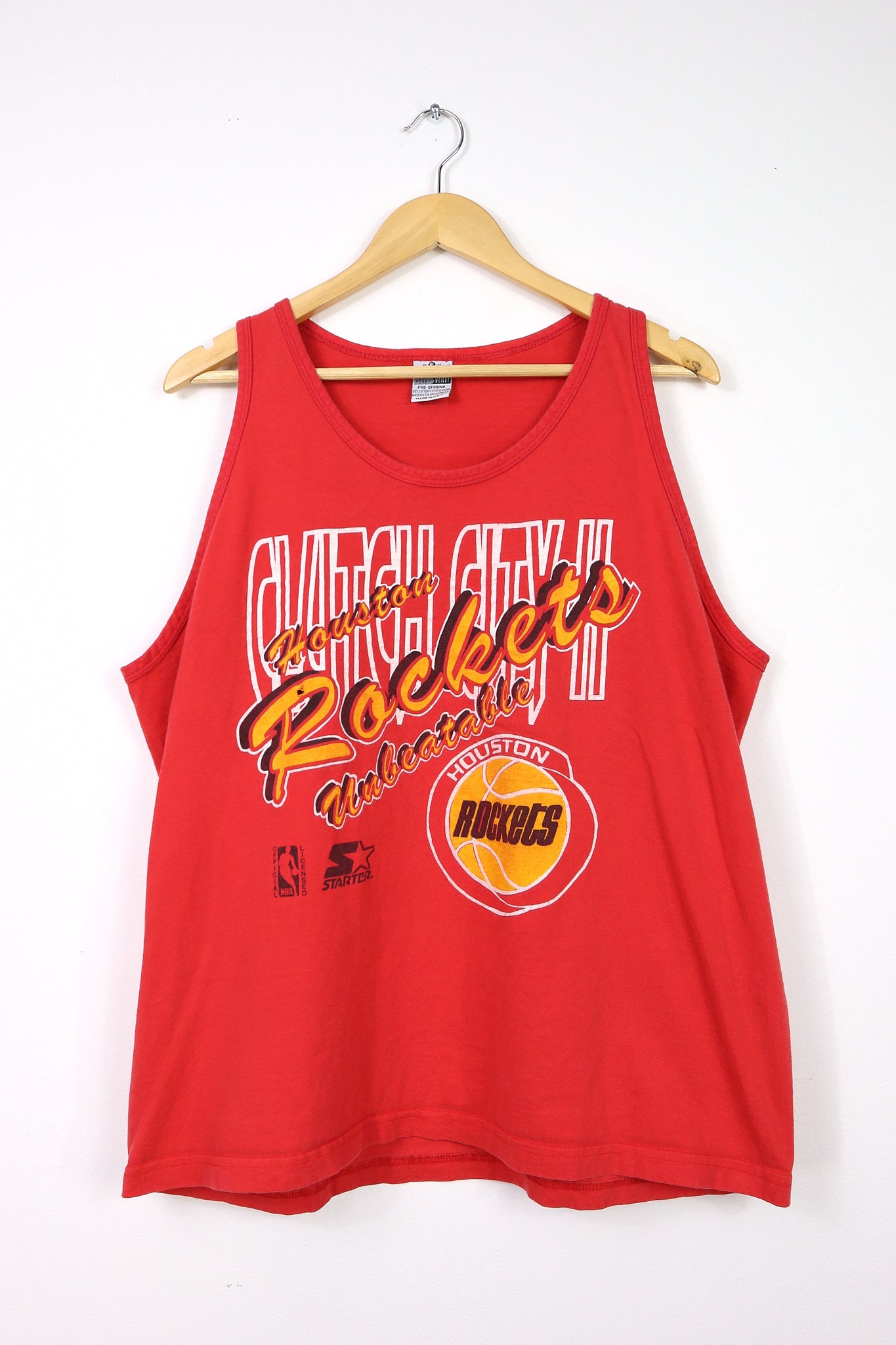 Vintage Houston Rockets Clutch City Tank Top