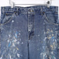 Vintage Paint Splattered Dickies Jeans - Relaxed Fit