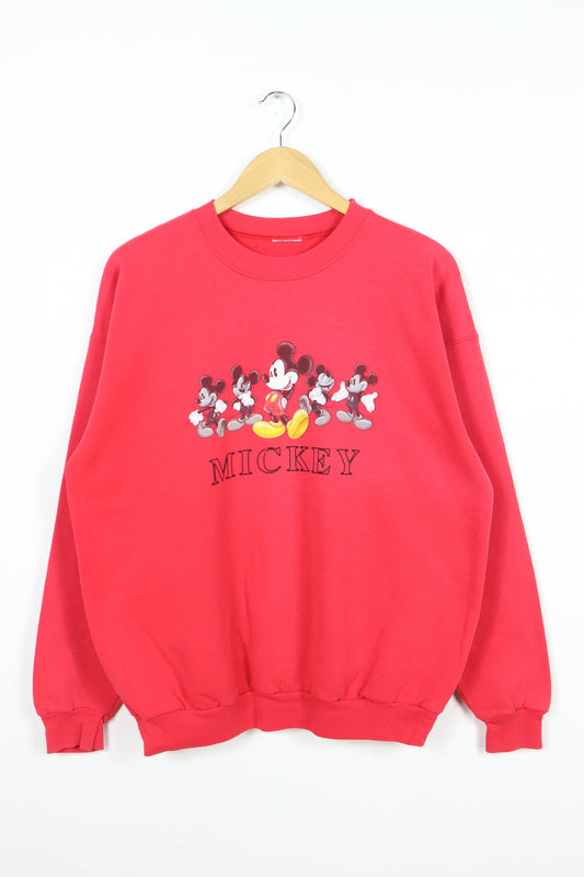 Vintage Red Mickey Mouse Crewneck