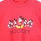 Vintage Red Mickey Mouse Crewneck