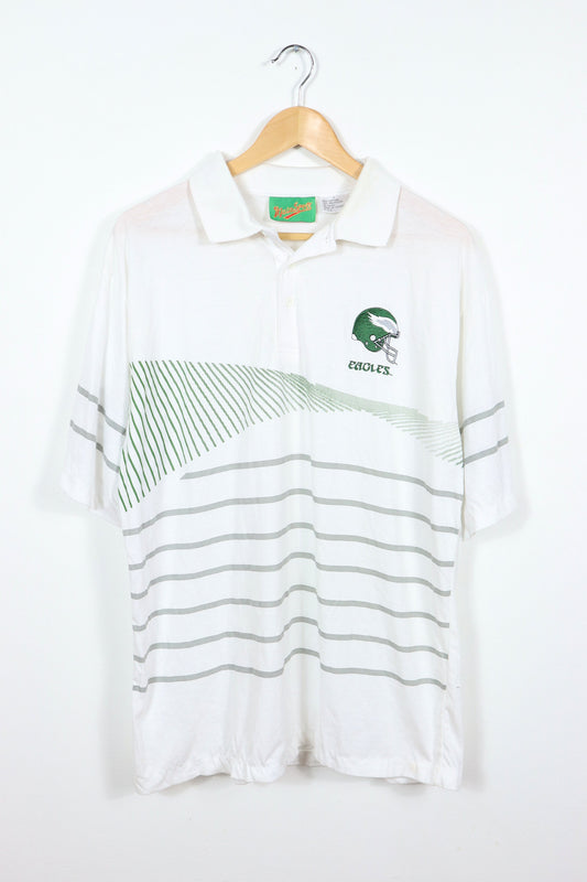 Vintage Phiadelphia Eagles Embroidered Polo