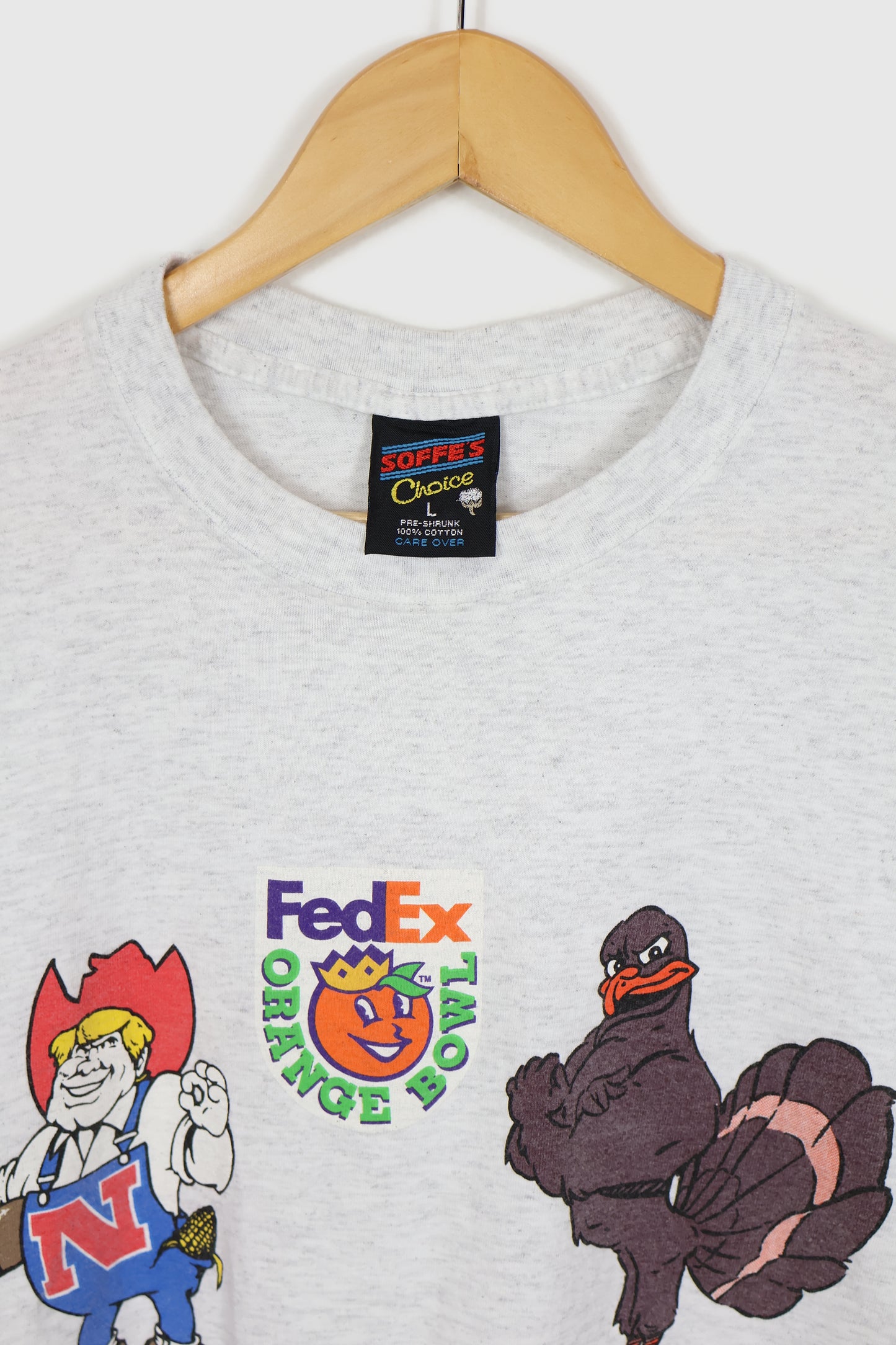 Vintage 1996 FedEx Orange Bowl Tee