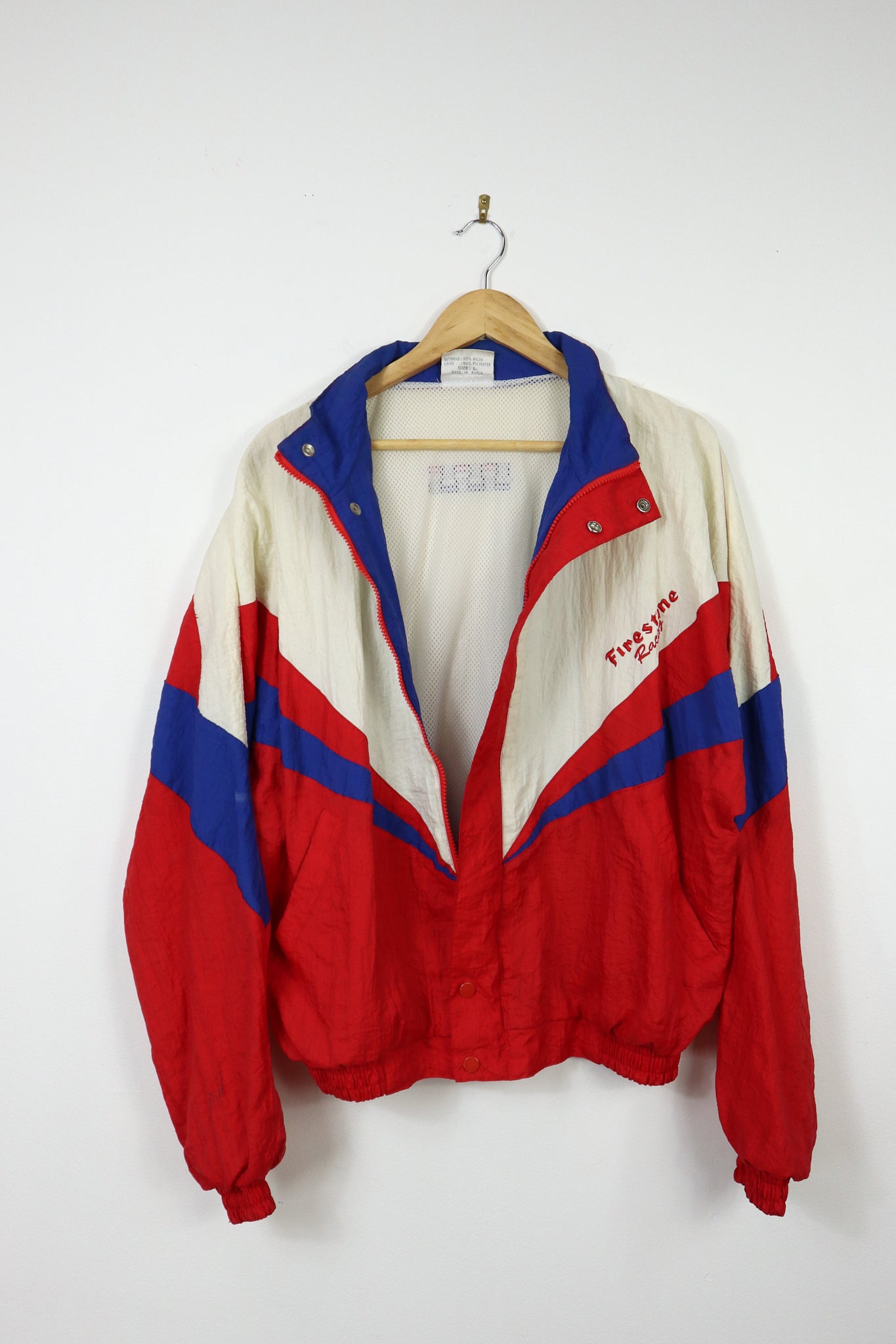 Vintage Firestone Racing Windbreaker