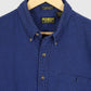 Vintage Blue Mini Houndstooth Button-Down Shirt