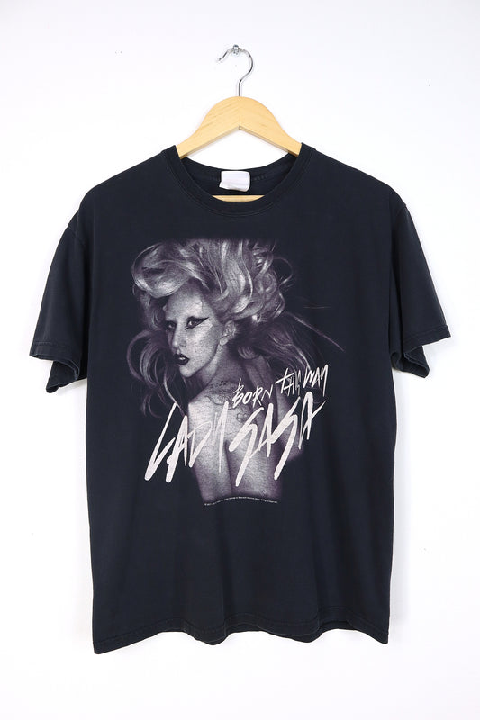 Vintage Lady Gaga Born This Way Tour Tee