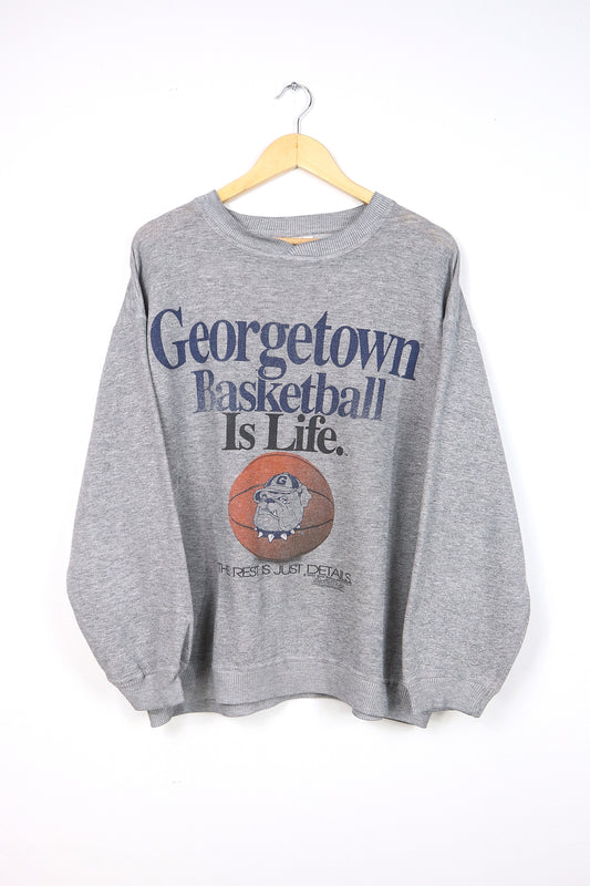 Vintage Georgetown Basketball Crewneck