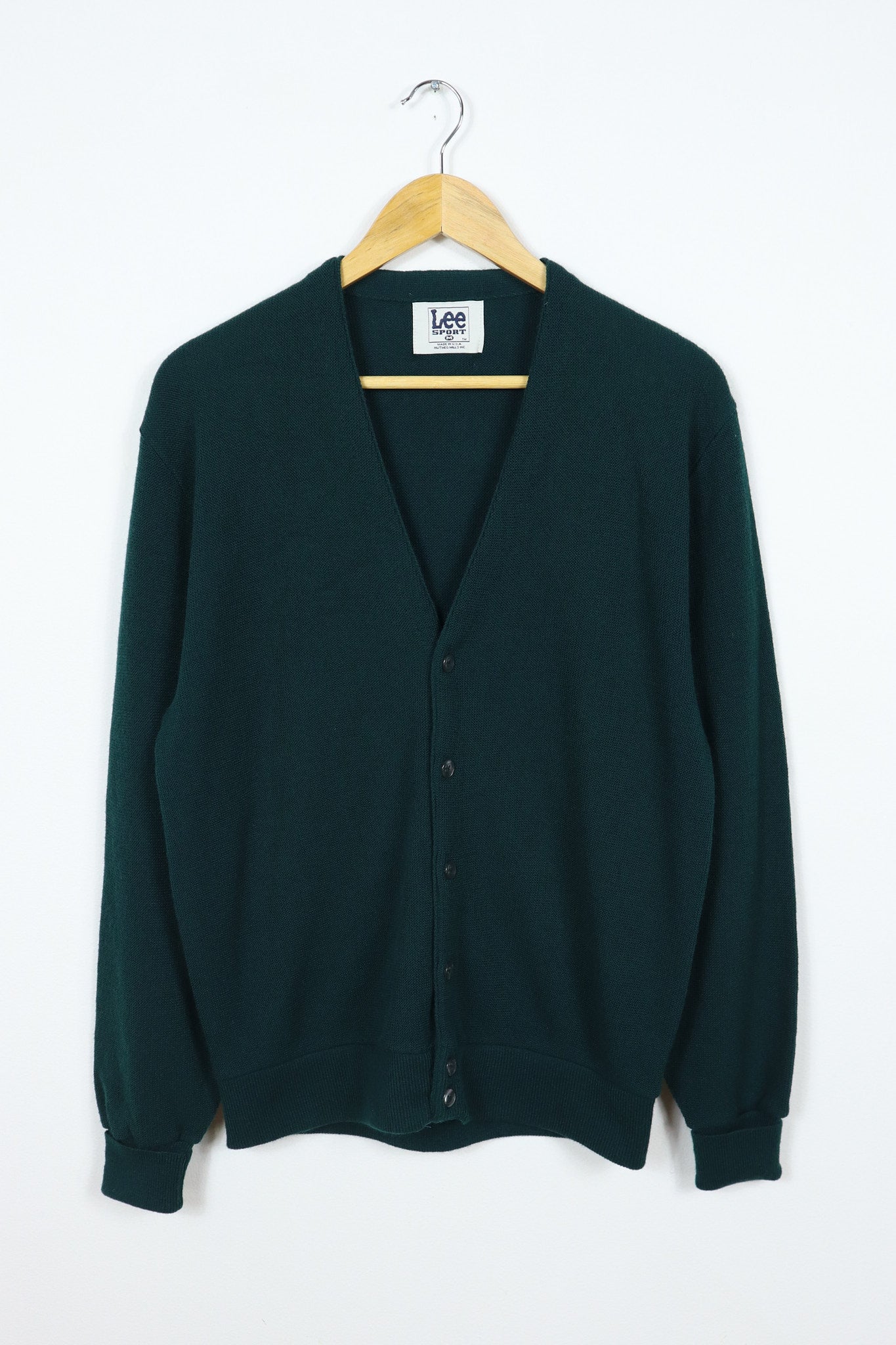 Vintage Green Cardigan