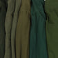 Mystery Solid Green Flannel Button-Down Shirt